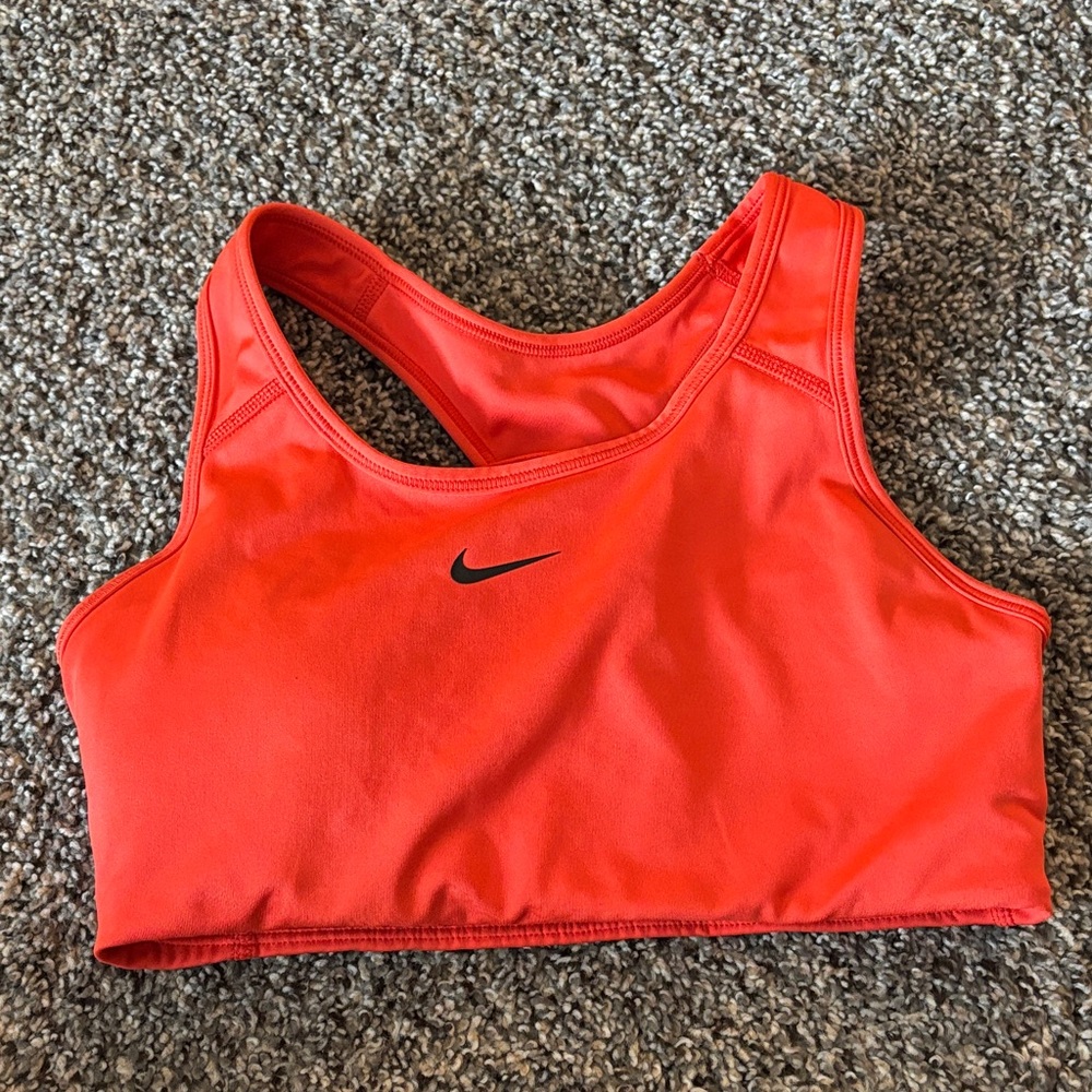 Nike Women's Bright Red Swim Top